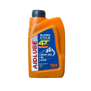 روغن موتور سیکلت تمام سنتتیک آیدلوب مدل SL 20W-50 حجم 1 لیتر