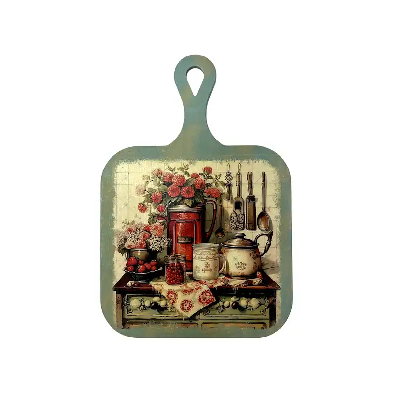 تخته سرو چوبی طرح دکوری آشپزخانه کد VA-11