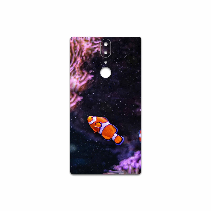 برچسب پوششی ماهوت مدل Clownfish مناسب برای گوشی موبایل یومی Crystal
