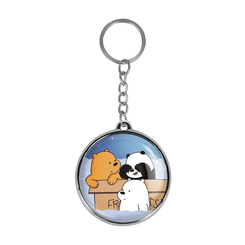 جاکلیدی خندالو طرح انیمیشن سه خرس کله پوک مدل دوطرفه کد 2765027639