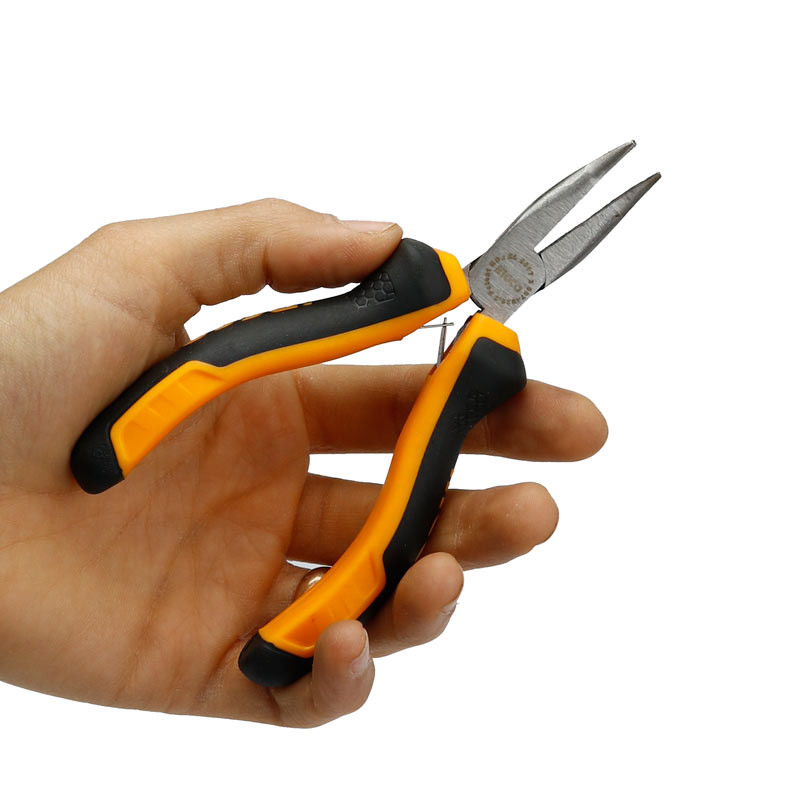 انبر دم باریک سر کج اینکو مدل HMBNP08115 سایز ۴٫۵ اینچ انبر دم باریک سر کج اینکو مدل HMBNP08115 سایز ۴٫۵ اینچ