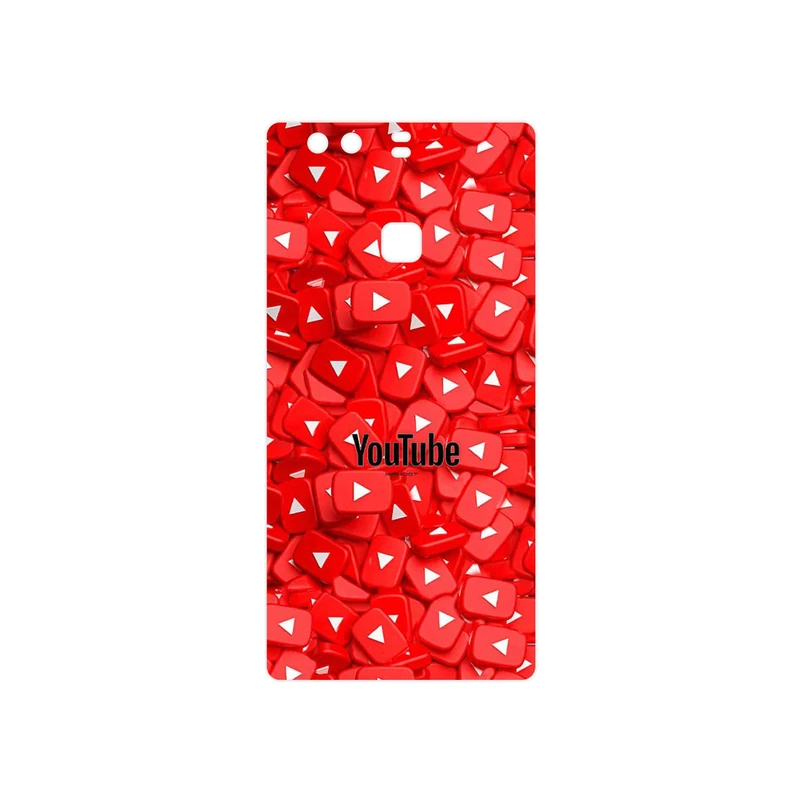 برچسب پوششی ماهوت مدل Youtube مناسب برای گوشی موبایل هوآوی P9 Plus