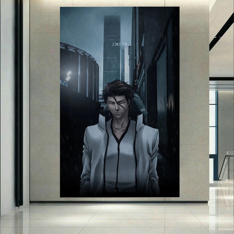 پوستر طرح انیمه bleach مدل Aizen کد AR1830