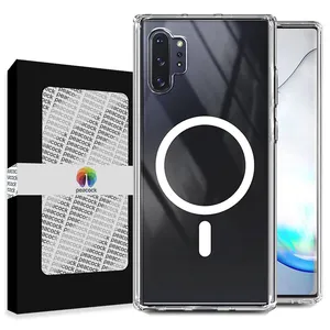 Peacock Clear Magsafe Cover For Samsung Galaxy Note 10 Plus