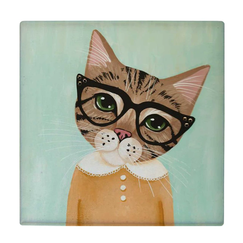 زیر لیوانی طرح گربه کد    3251212_489