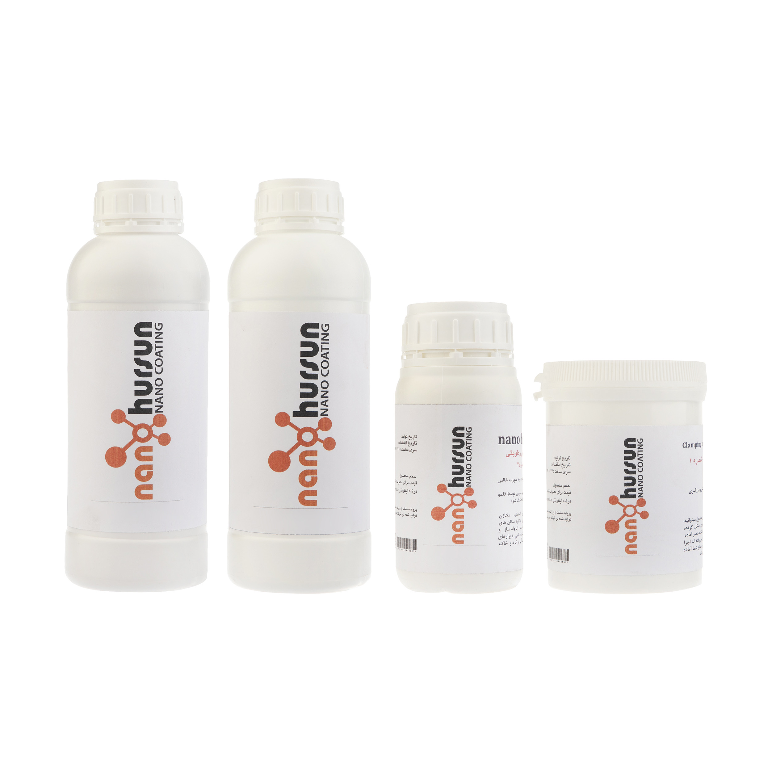 عایق آبندی فوری و ضد بوی سطوح نانو هورسان کد 006 مجموعه 4 عددی