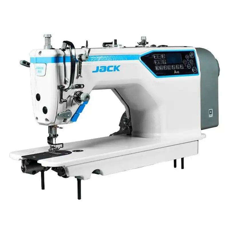 چرخ خیاطی صنعتی راسته دوز جک مدل A4B به همراه میز و پایه