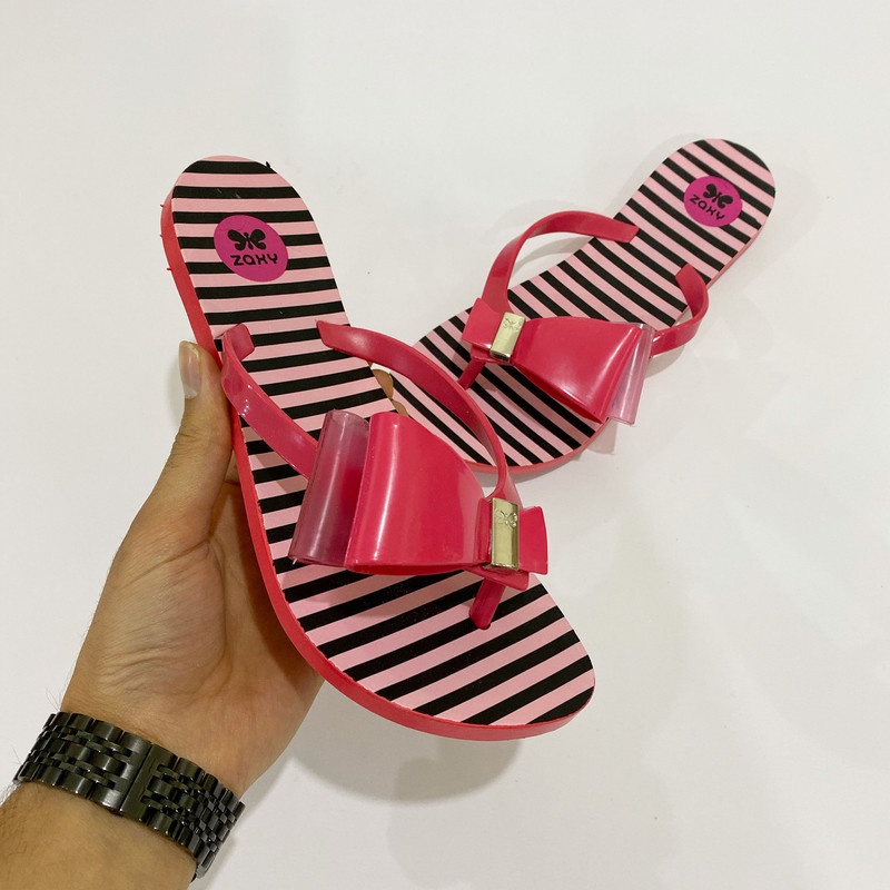 دمپایی لاانگشتی زنانه شهپر مدل P1-parvane-DPK