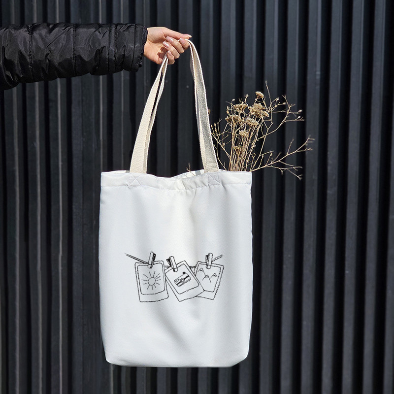 ساک خرید خندالو مدل عکسهای آویزان کد 7643