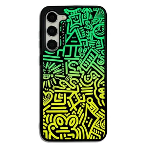 AKAM AMC-WSGS23P-DOODLE16 Cover For Samsung Galaxy S23 Plus