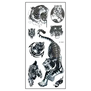 تتو موقت طرح ببر کد x-1021