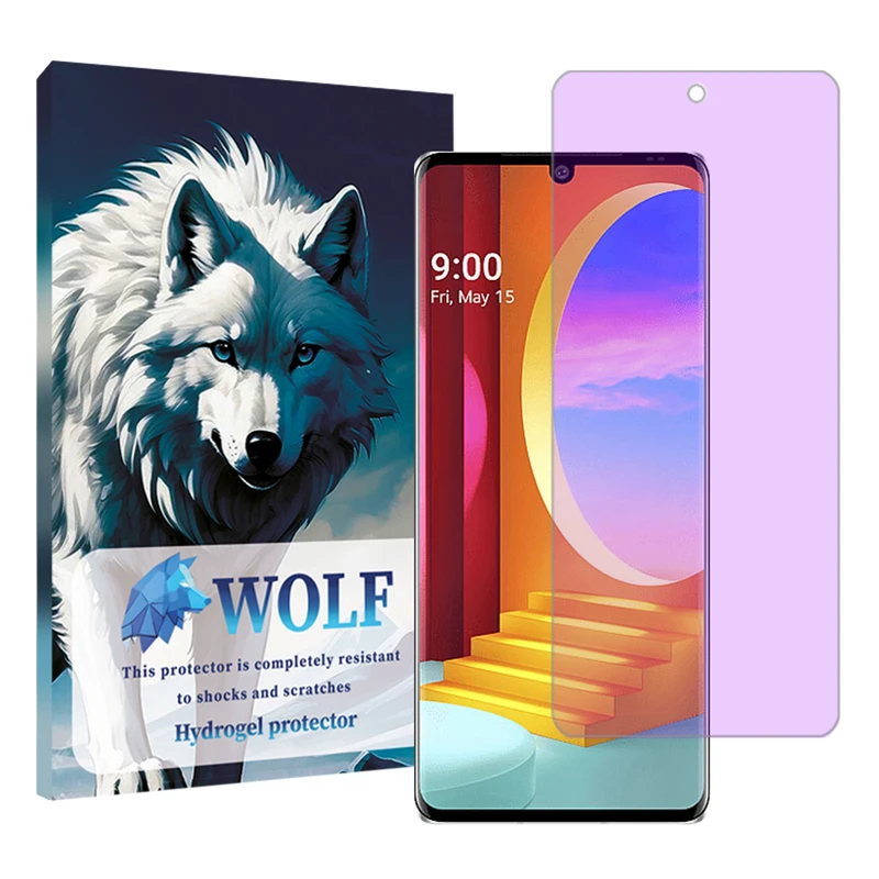 محافظ صفحه نمایش آضد اشعه بنفش ولف مناسب برای گوشی موبایل ال جی Velvet