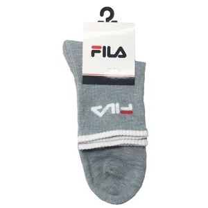 جوراب مدل نیم ساق اسپورت نخی اعلاء رنگ طوسی