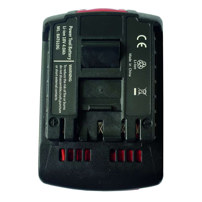 باتری شارژی لیتیومی 18 ولت 4 آمپر دریل مدل BAT610G