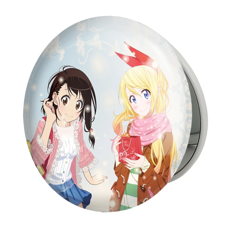 آینه جیبی خندالو طرح اونودرا انیمه عشق دروغین مدل تاشو کد 17175 