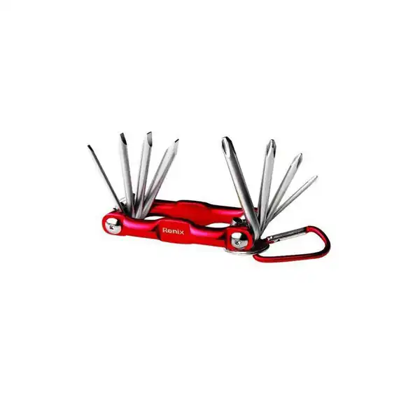 مجموعه 8 عددی پیچ گوشتی تاشو رونیکس مدل RH-2901