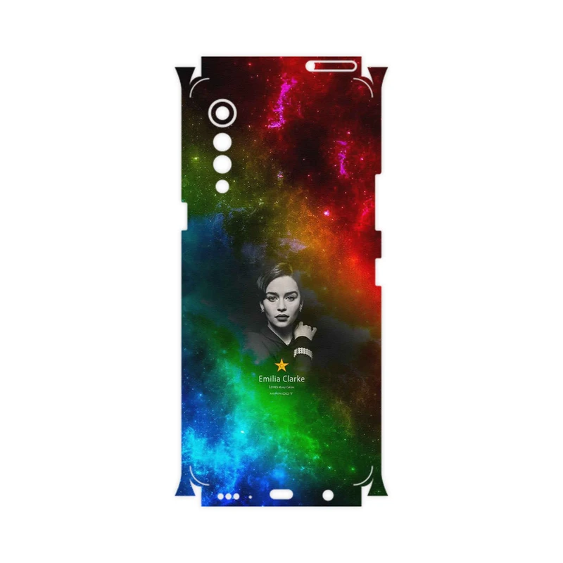 برچسب پوششی ماهوت مدل emilia clarke-FullSkin مناسب برای گوشی موبایل ال جی Velvet 5G