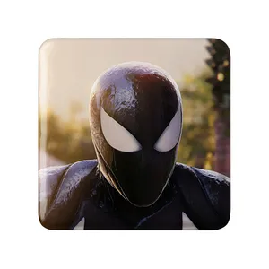 پیکسل خندالو طرح پیتر پارکر لباس ونوم مردعنکبوتی مدل مربعی کد 30843