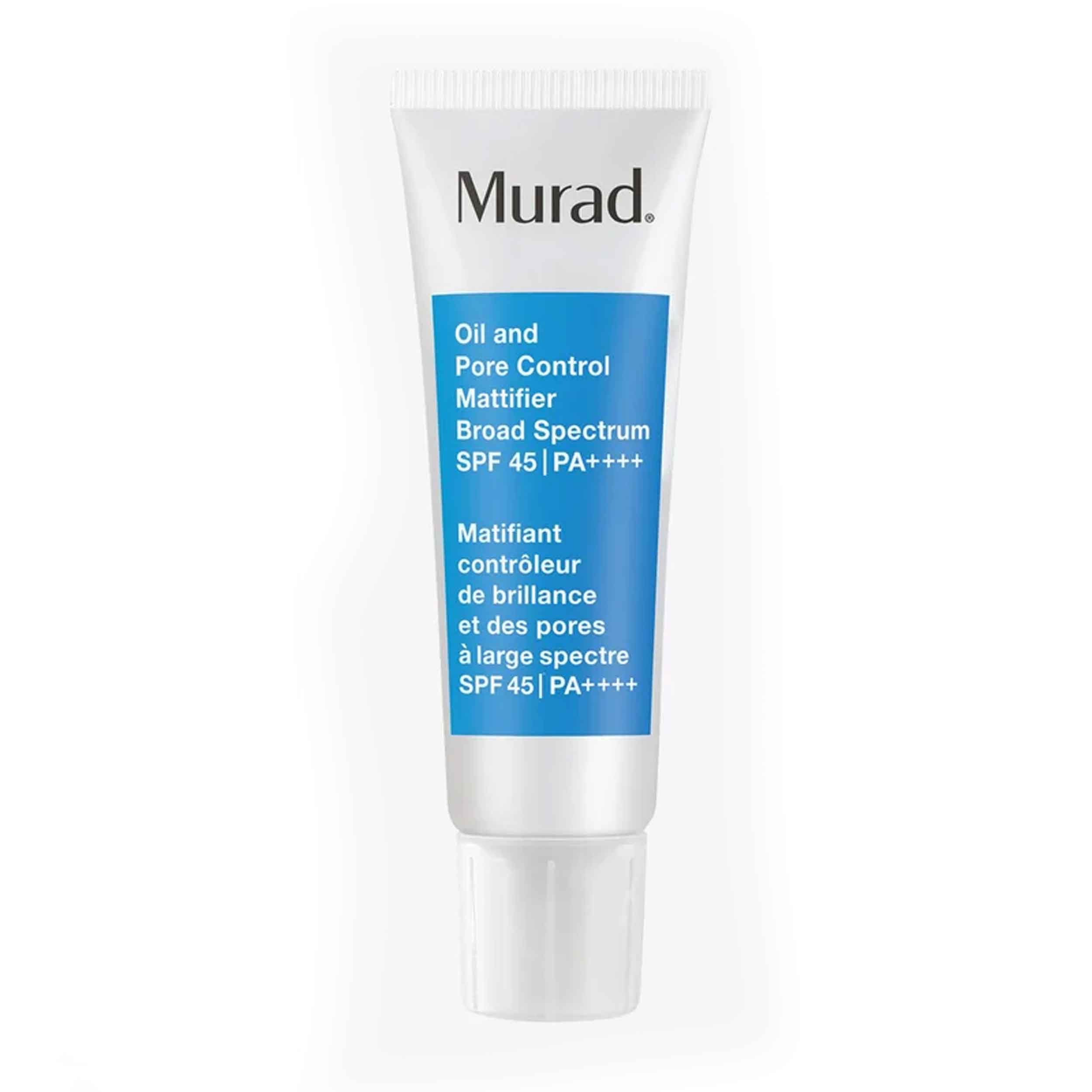 کرم ضد آفتاب بدون رنگ مورد SPF 45 مدل مات کننده و کنترل کننده مناسب انواع پوست حجم 60 میلی‌لیتر