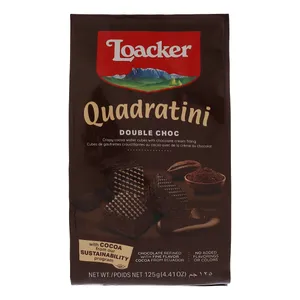 ویفر با طعم کاکائو Double Choc لواکر - 125 گرم