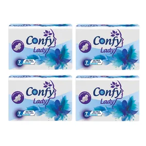 نوار بهداشتی کانفی لیدی مدل ULTRA EXTRA LONG 4 بسته 4 عددی