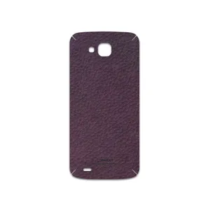 MAHOOT Purple-Leather Cover Sticker for LG X venture