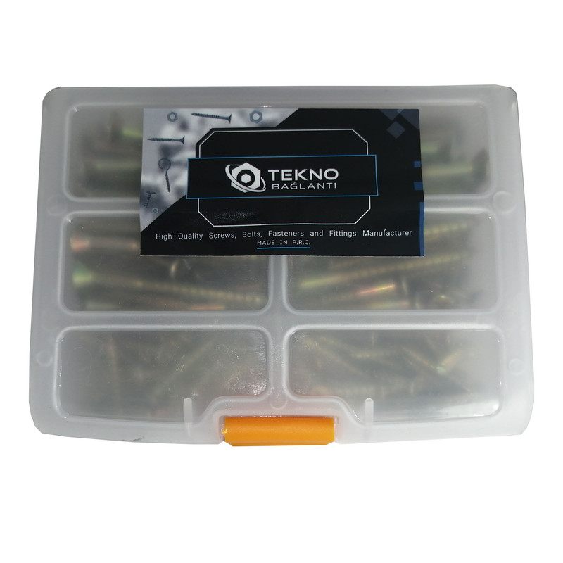 پیچ و رول پلاک تکنو باغلانتی مدل Tek-290 مجموعه 290 عددی