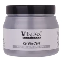 ماسک مو ویتاپلکس مدل Keratin Care مناسب برای موی کراتین شده حجم 500 میلی لیتر