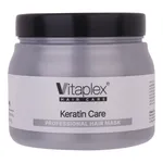 ماسک مو ویتاپلکس مدل Keratin Care مناسب برای موی کراتین شده حجم 500 میلی لیتر