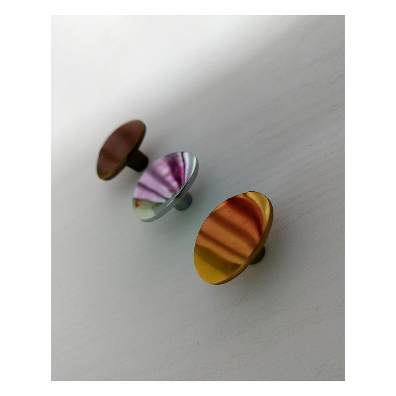 دستگیره کابینت و کمد مدل بیضی بسته 5 عددی