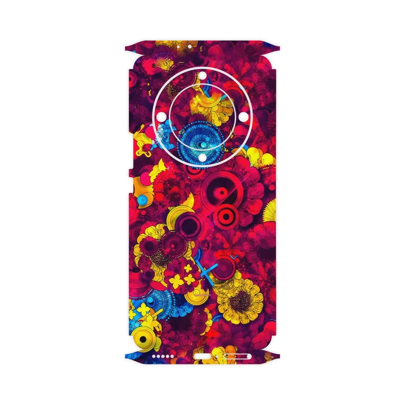 برچسب پوششی ماهوت مدل Vector Flower Garden Digital Art-FullSkin مناسب برای گوشی موبایل آنر Magic 5 Lite