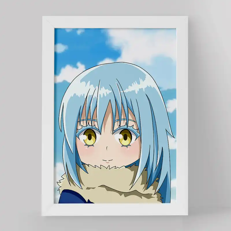 تابلو خندالو مدل ریمورو تمپست انیمه اسلایم کد 15596