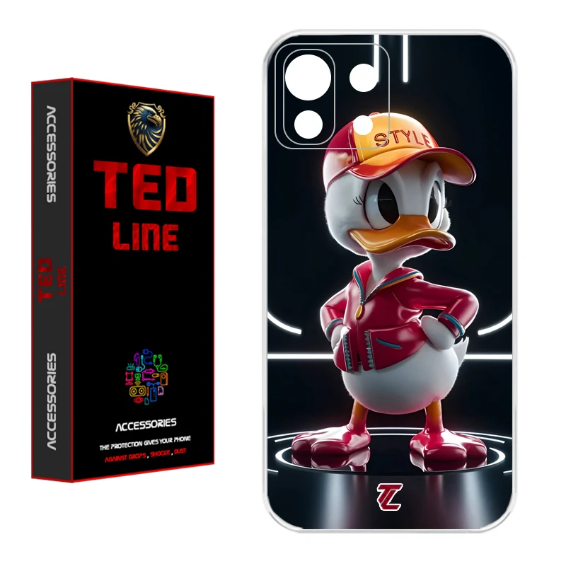 کاور تد لاین طرح دانلد داک کد 1137 مناسب برای گوشی موبایل شیائومی Mi 11 Lite