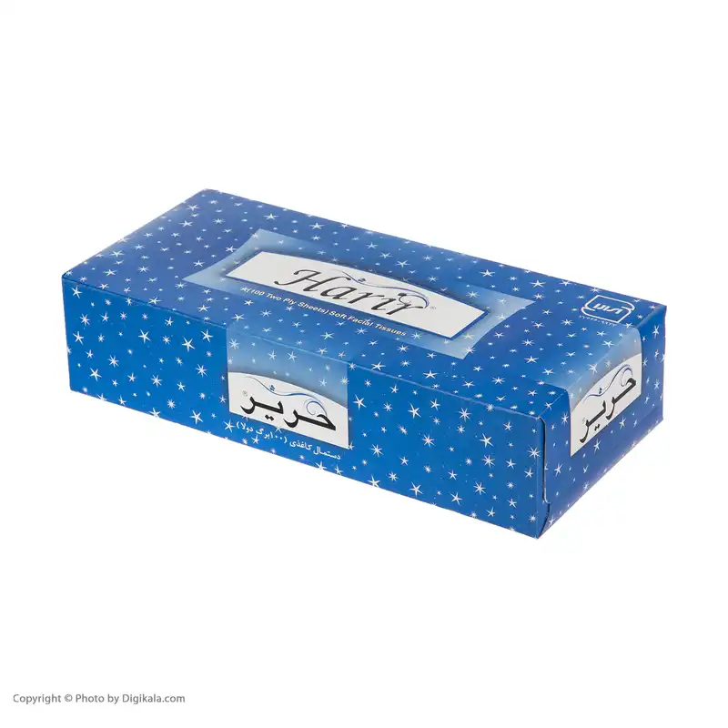 دستمال کاغذی حرير مدل ستاره مجموعه 5 عددی