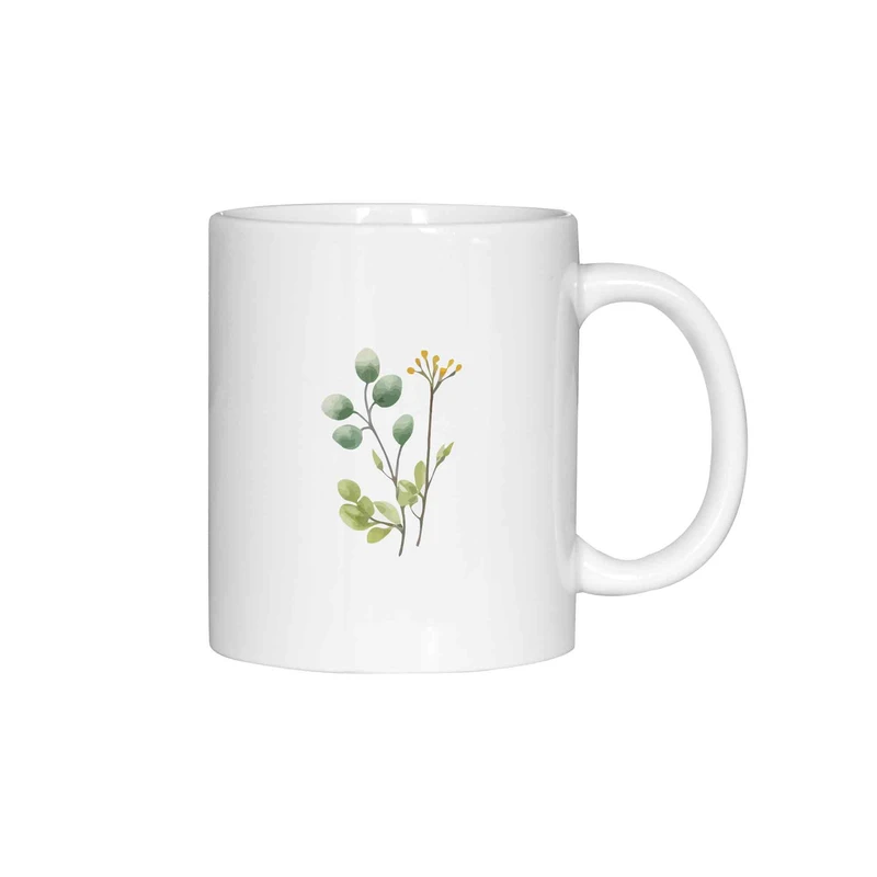 ماگ ژالینو طرح گل کد 001