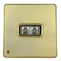 پریز تلفن&nbsp;صنایع آسیا الکتریک مدل YBeG