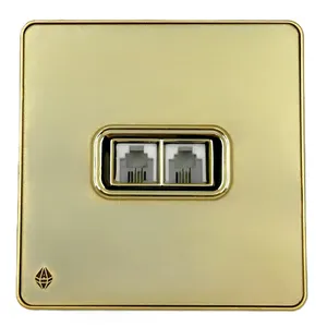 پریز تلفن صنایع آسیا الکتریک مدل YBeG