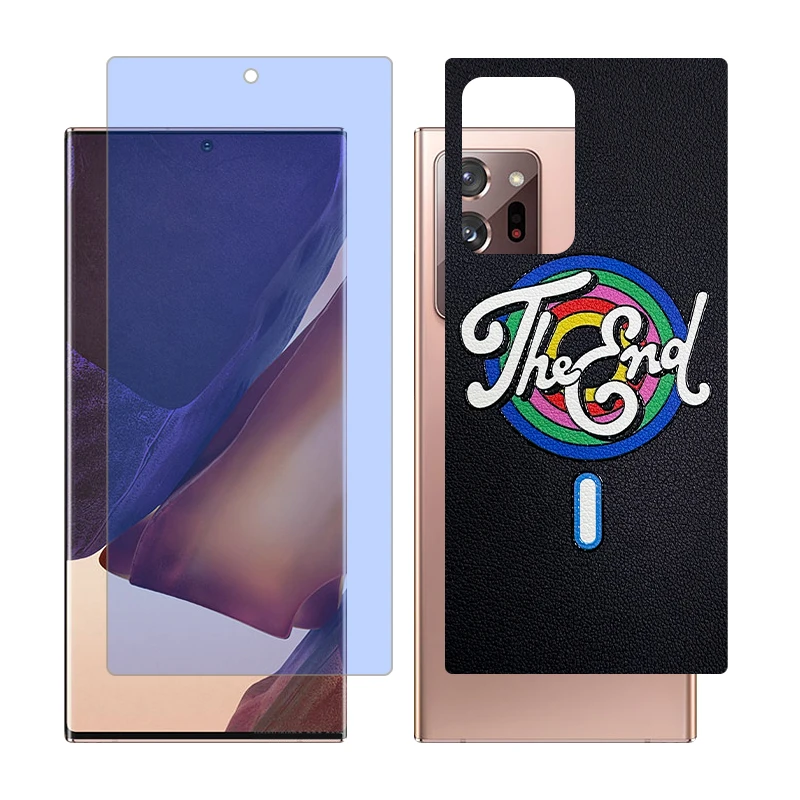محافظ صفحه نمایش مات آنتی بلو گلس مدل Together مناسب برای گوشی موبایل سامسونگ Galaxy Note20 Ultra 5G به همراه برچسب پوششی