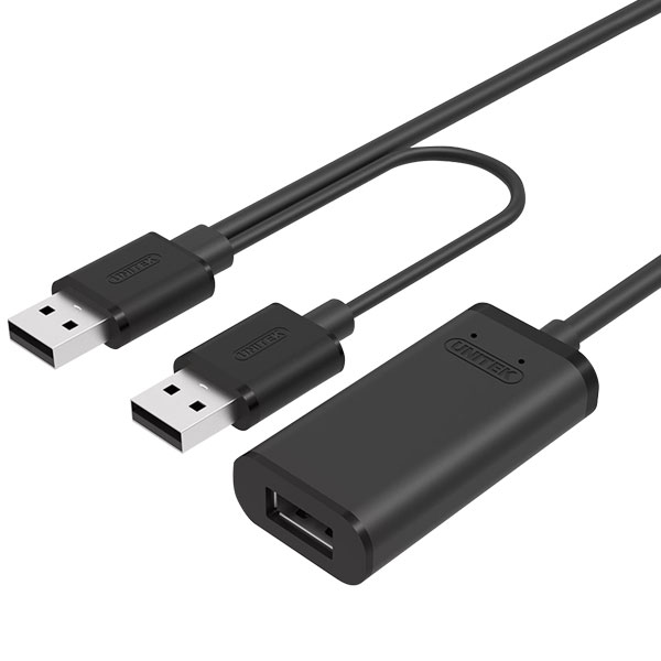 مبدل USB به USB2.0 یونیتک مدل Y-277 طول 5 متر