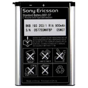 باتری موبایلسونی  مدل BST37 ظرفیت 900 میلی آمپر ساعت مناسب برای گوشی موبایل سونی اریکسون K750