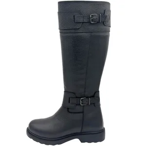 بوت زنانه مدل چرمی فلوتر کد 464