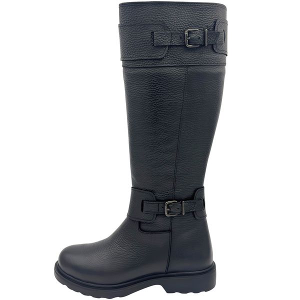 بوت زنانه مدل چرمی فلوتر کد 464