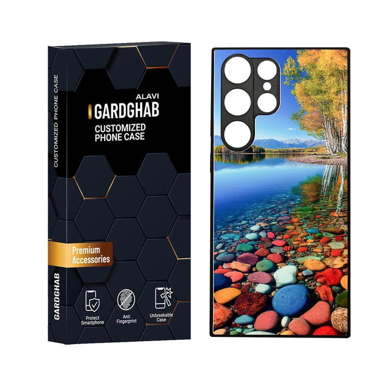 کاور گارد قاب علوی مدل دورژله ای مناسب برای گوشی موبایل سامسونگ Galaxy S23 Ultra