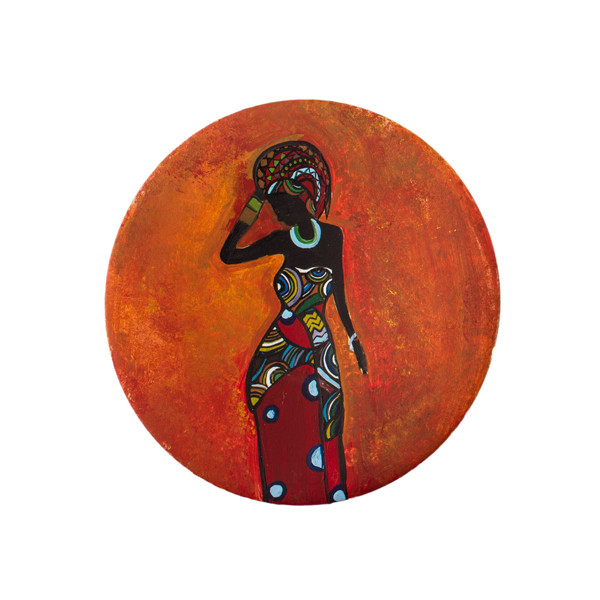 بشقاب سفالی کد 037