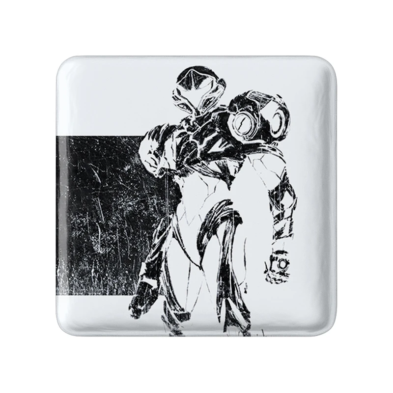 مگنت خندالو طرح بازی متروید (Metroid) مدل مربعی کد 35643