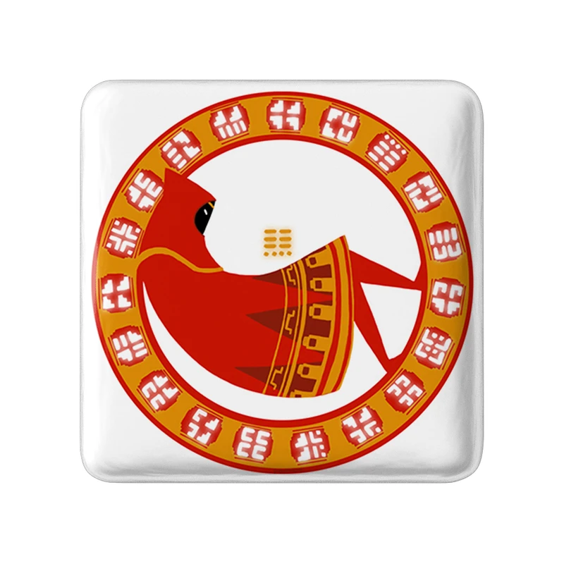 پیکسل خندالو طرح بازی جورنی (Journey) مدل مربعی کد 35612