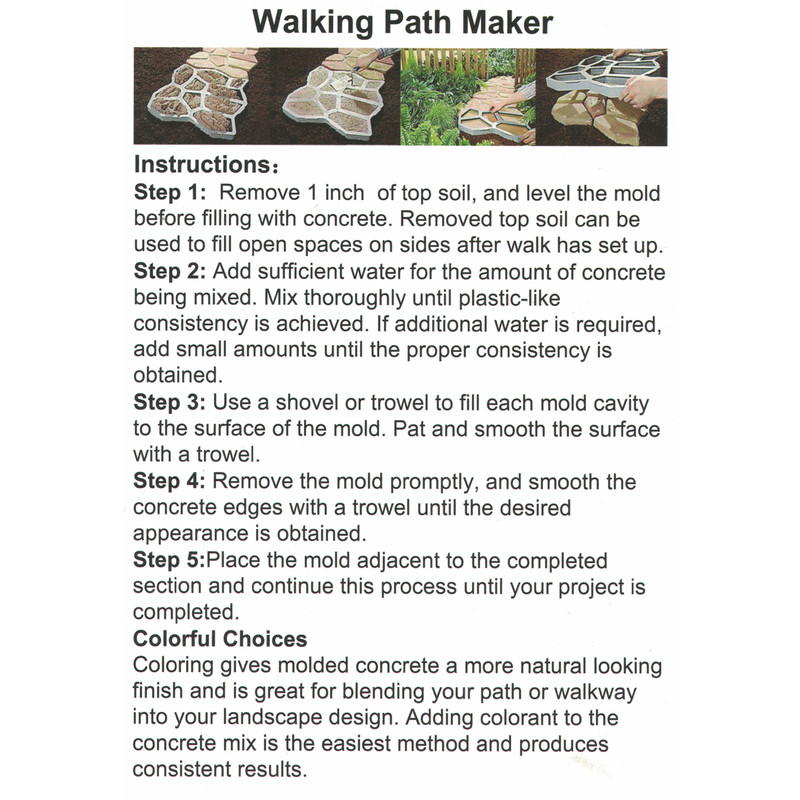 قالب سنگ فرش مدل pathmaker 6 بسته شش عددي قالب سنگ فرش مدل pathmaker 6 بسته شش عددي