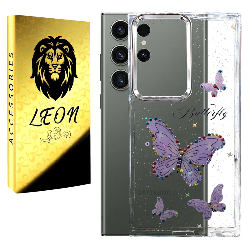 کاور لئون مدل Butterfly Yo مناسب برای گوشی موبایل سامسونگ Galaxy S24 Ultra