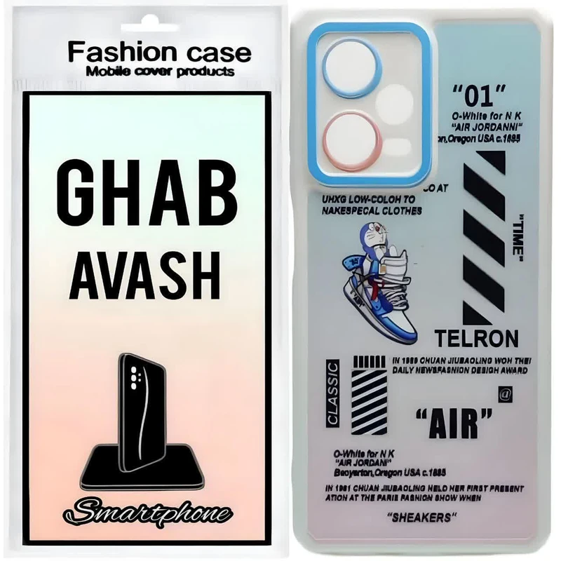 کاور قاب آوش طرح عروسکی مدل 09T مناسب برای گوشی موبایل شیائومی redmi note12 5G