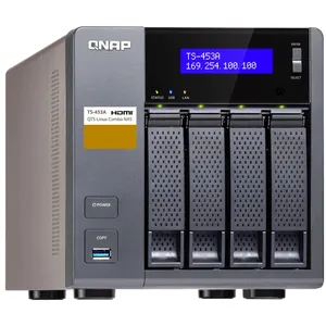 ذخیره ساز تحت شبکه کیونپ مدل TS-453A ظرفیت 4 گیگابایت